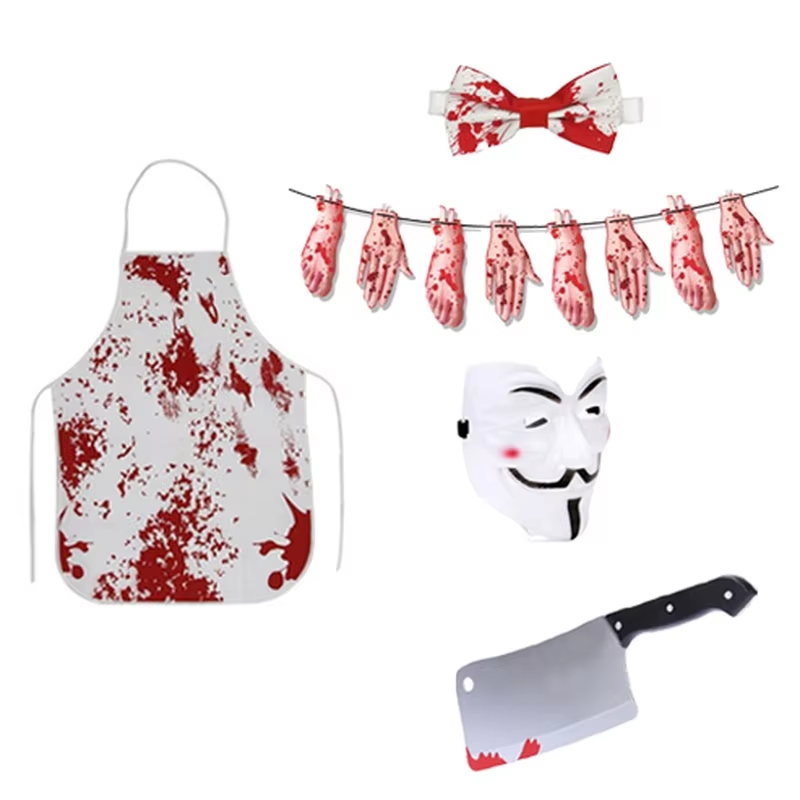 Kitchen Baking Utensil Set - PESENAR Simulação de Manchas de Sangue