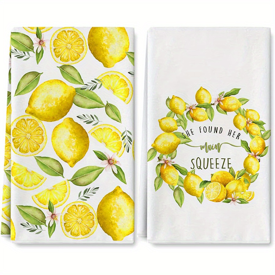 Kitchen Baking Cloth - Conjunto de 2 Toalhas de Cozinha