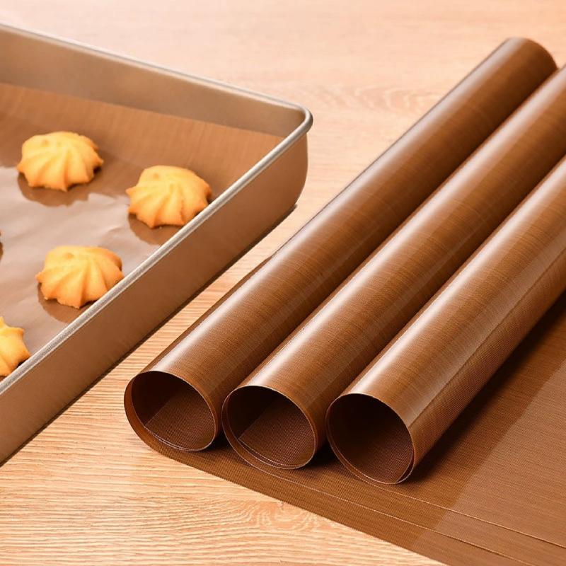 Kitchen Baking Cloth - Folhas de forno reutilizáveis e resistentes,