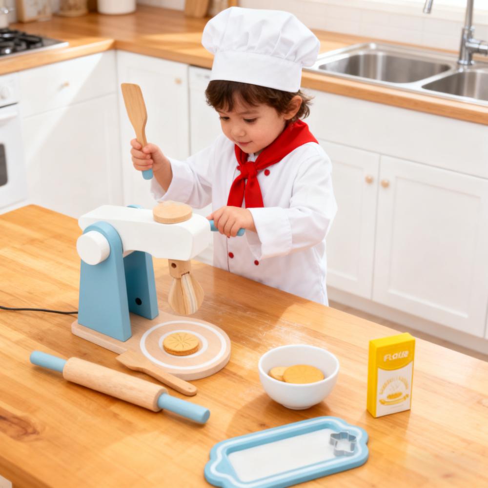 Kitchen Kids Baking Set - Conjunto de brinquedos de cozinha de