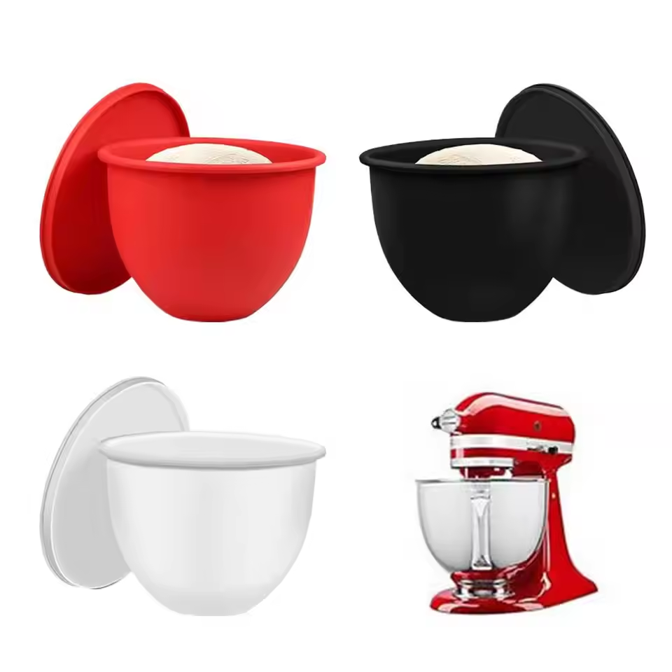 Kitchen Baking Aid - Acessório misturador de forro de silicone,