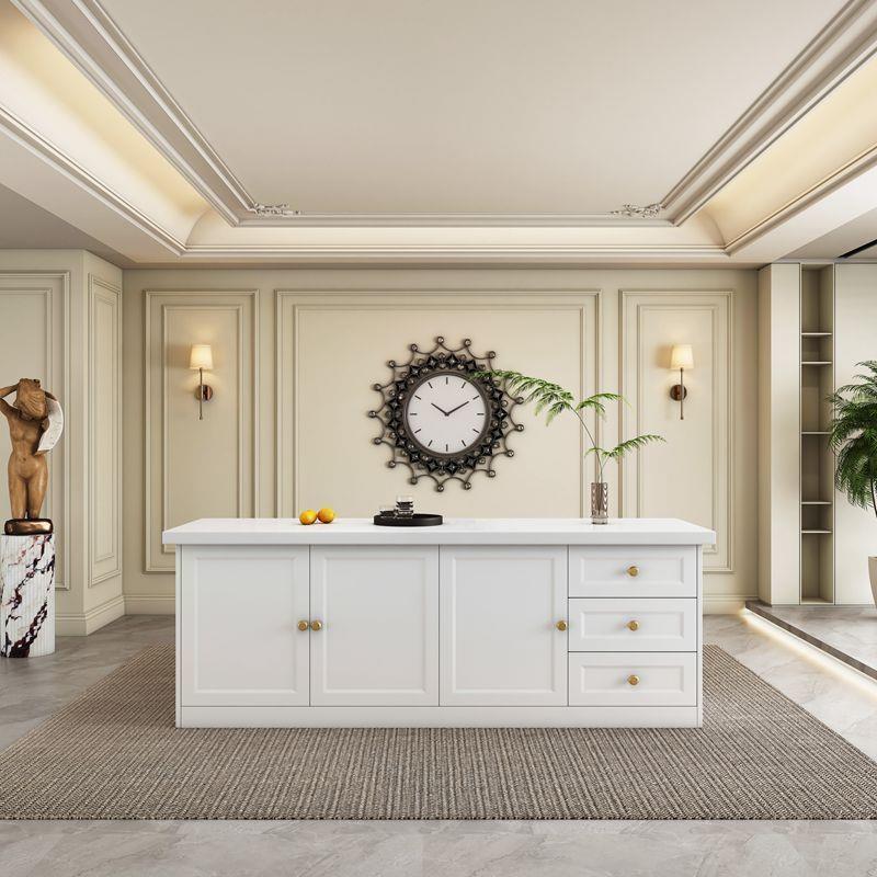 Bar moderno de luxo leve, cozi - Kitchen Baking Counter avaliação e preço