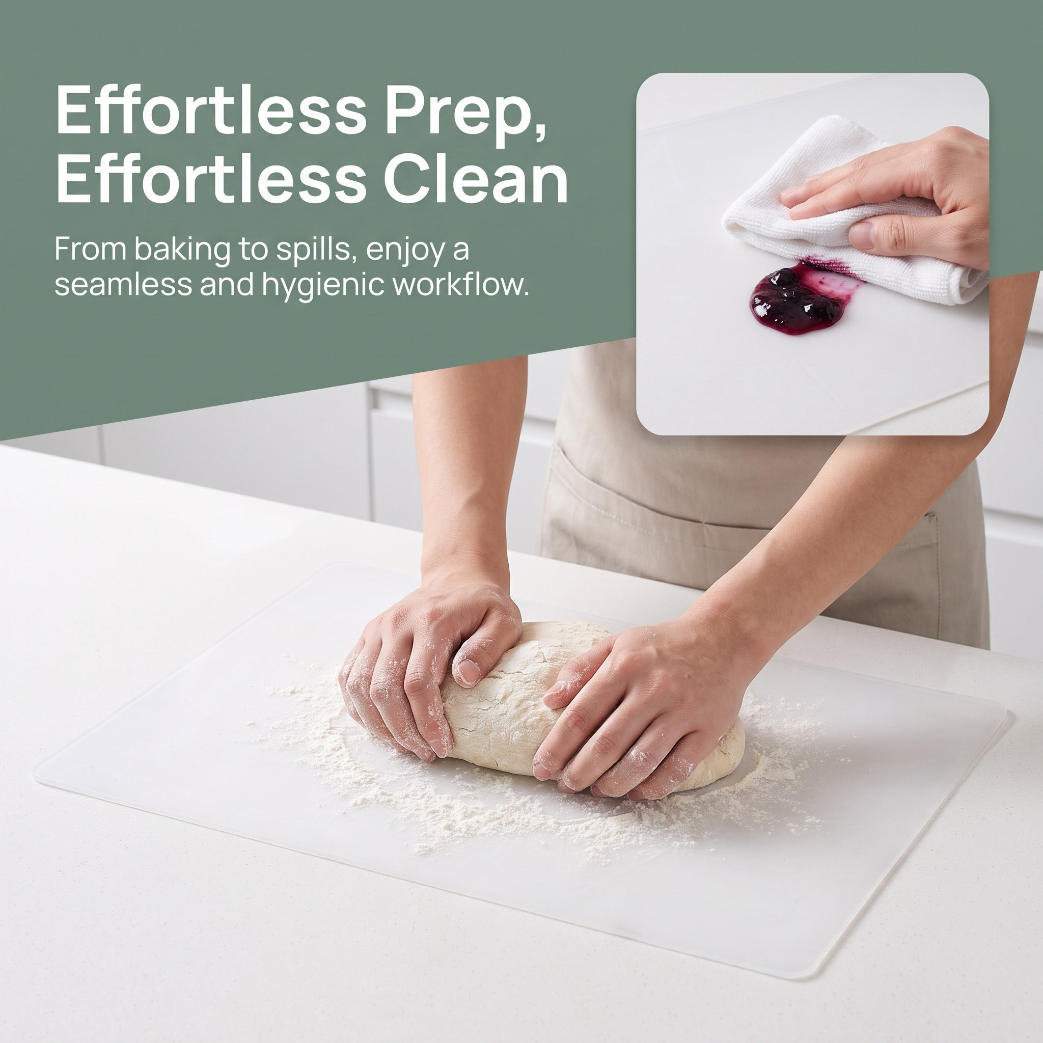 2 Peças de Tapete de Silicone  - Kitchen Baking Counter avaliação e preço