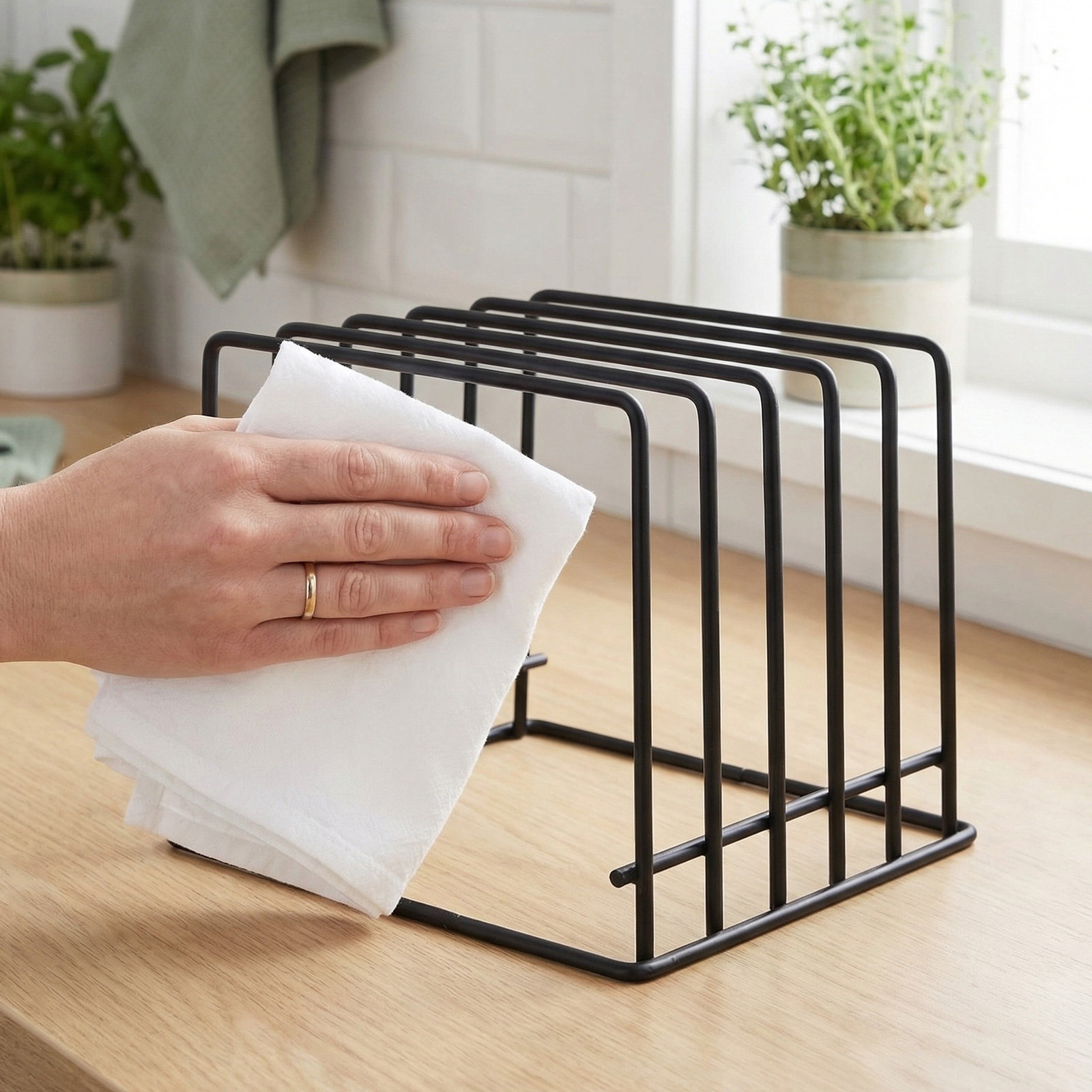 2 Peças Organizador de Tábuas  - Kitchen Baking Sheet Organizer avaliação e preço