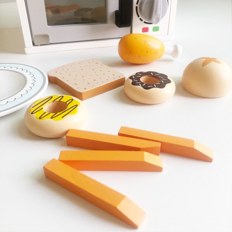 Forno de Brinquedo de Madeira  - Kitchen Kids Baking Set avaliação e preço