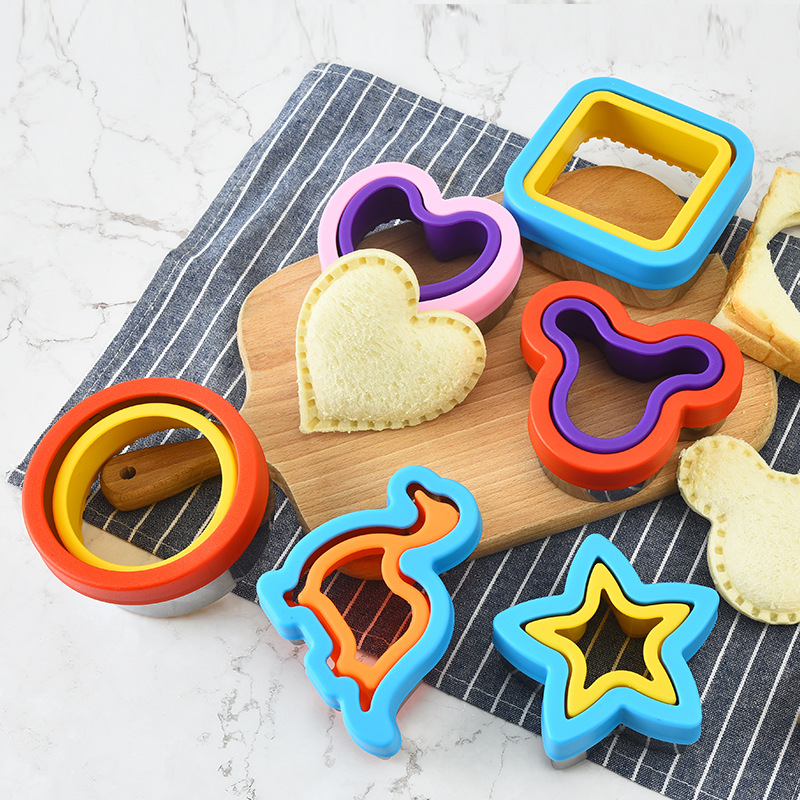 Aço inoxidável Sandwich Cutter - Kitchen Kids Baking Set avaliação e preço