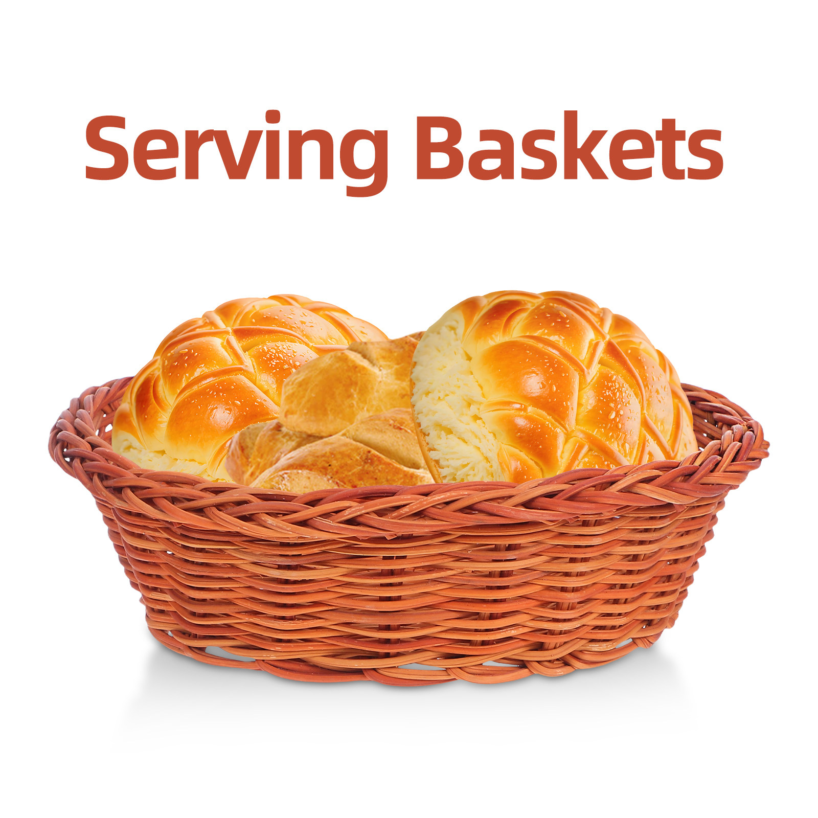 10 Peças Cesto de Rattan para  - Kitchen Baking Counter avaliação e preço