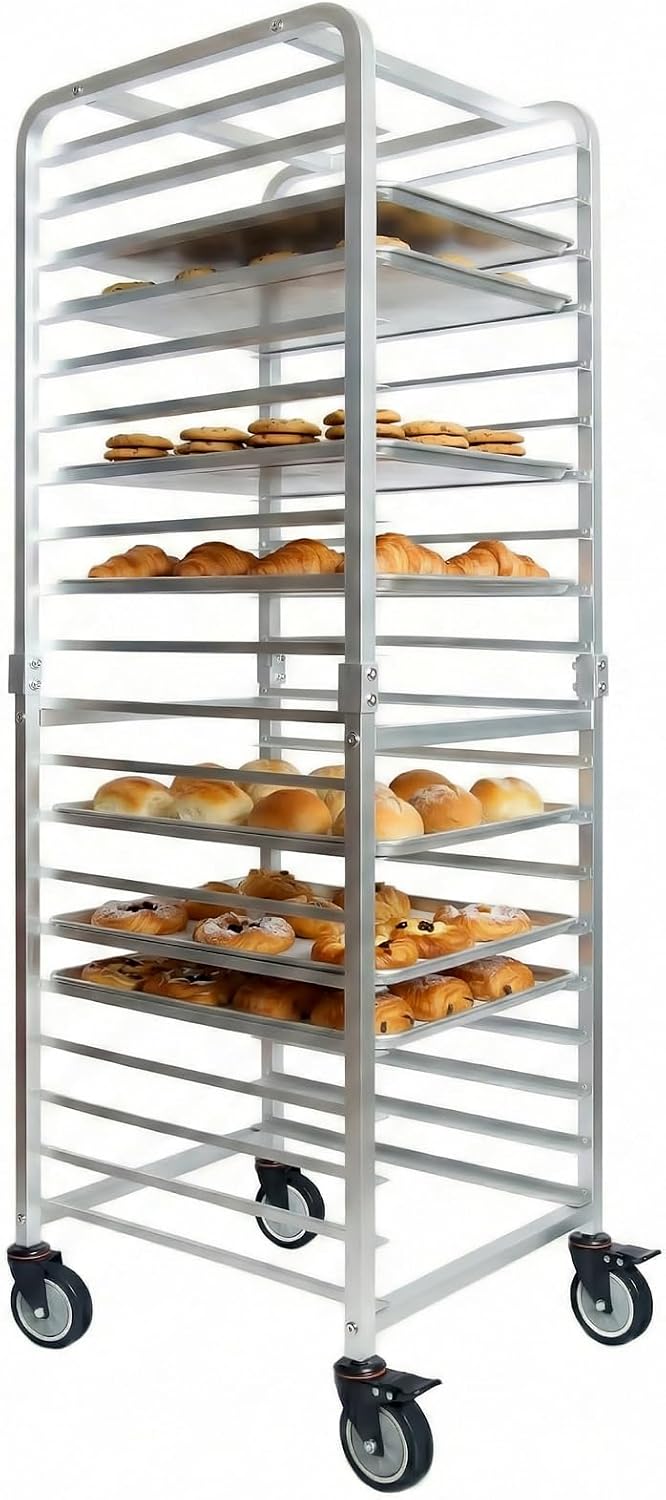 Carrinho de Resfriamento Móvel - Kitchen Baking Sheet Organizer avaliação e preço