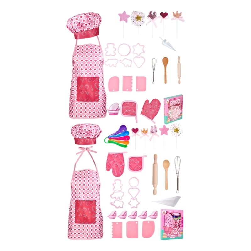 Conjunto interativo fantasia c - Kitchen Kids Baking Set avaliação e preço